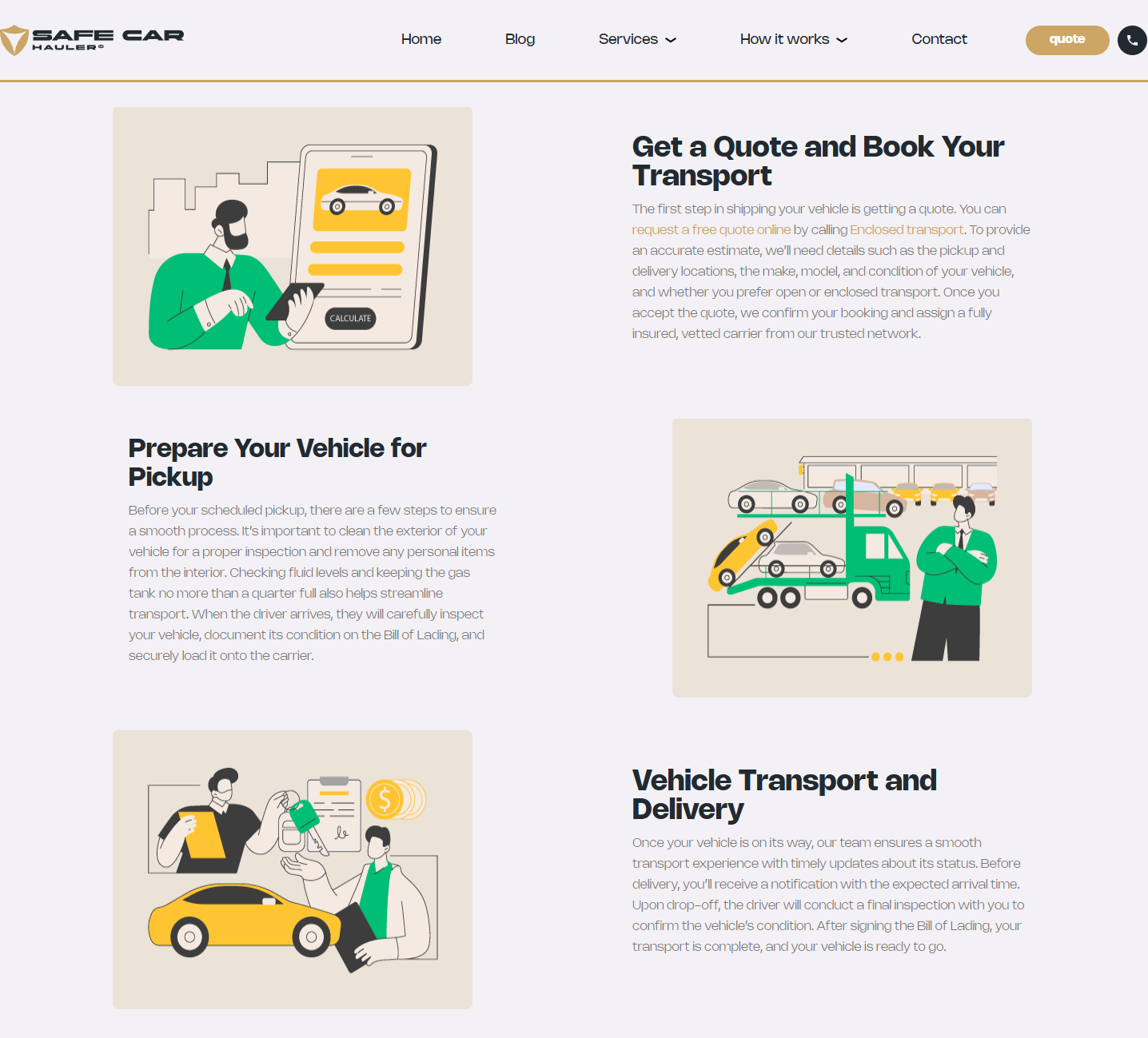safecarhauler.com project